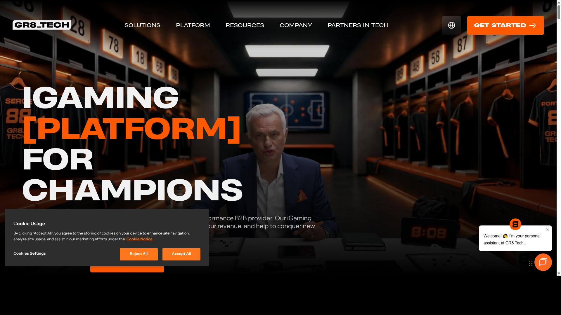 gr8.tech website